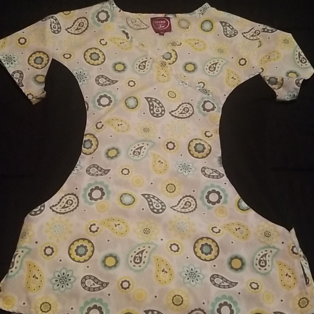 Scrub top by Divine Scrubs